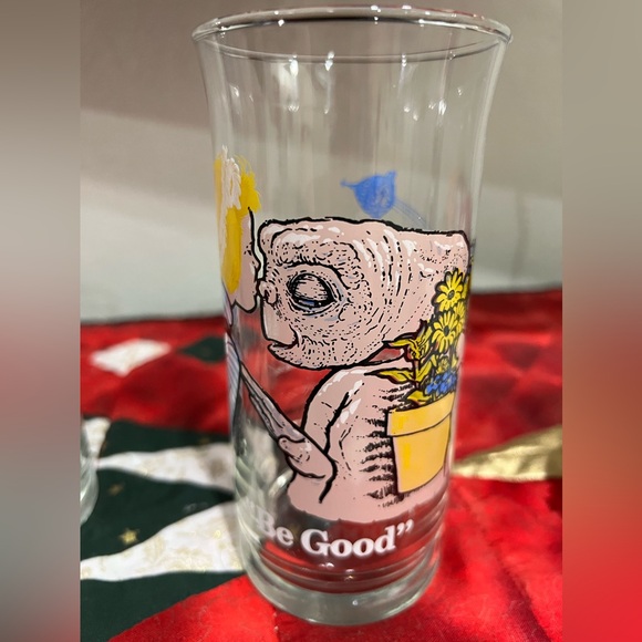 Set of 3 E.T. 1982 Pizza Hut Collectors Series Glasses The Extra-Terrestrial ET - Picture 5 of 5